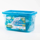 Капсулы для стирки с ароматом свежих трав LIME SolaFresh 30 шт Капсулы для стирки с ароматом свежих трав LIME SolaFresh 30 шт